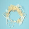Couronne de l'Avent  Blanche