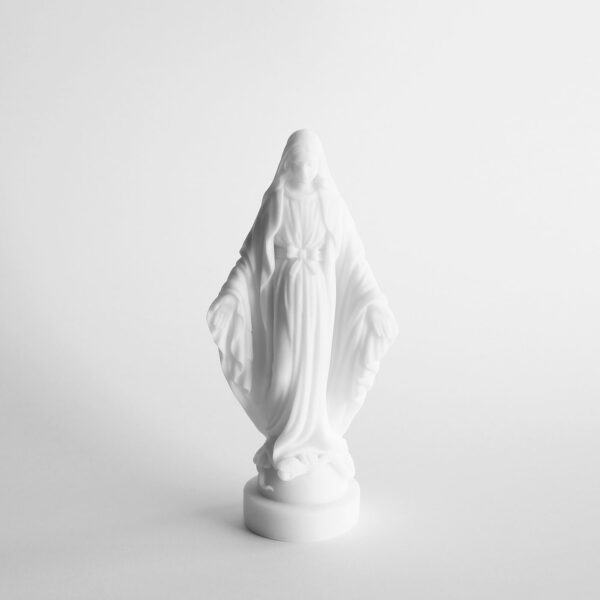 Vierge Miraculeuse en albâtre